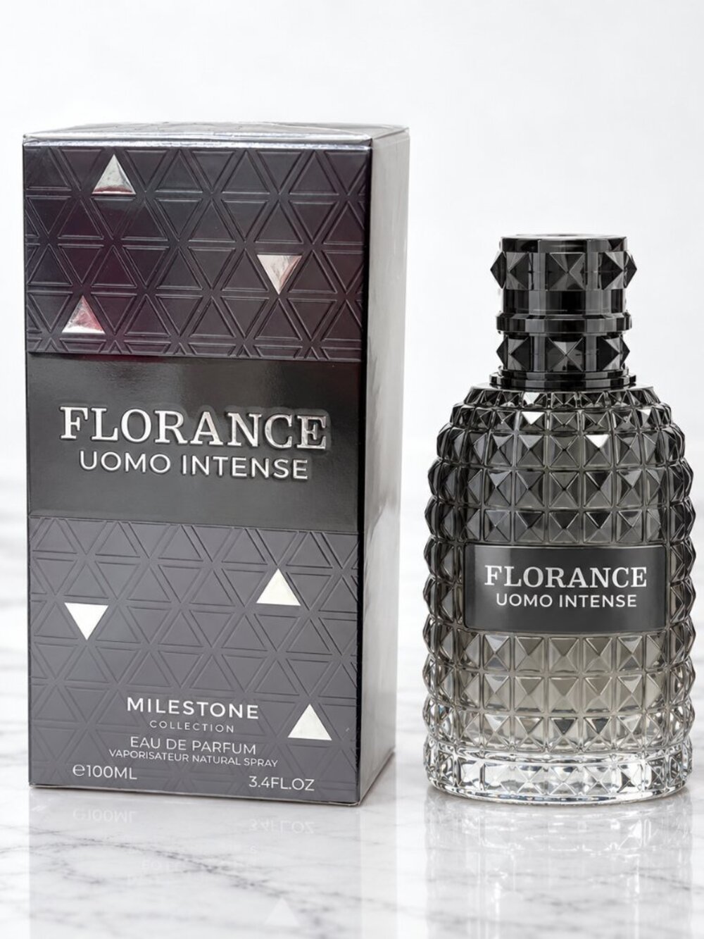 Milestone Florance Uomo Intense EDP for Men 3.4 oz / 100 ml